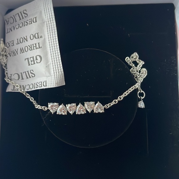 Pandora Diamond Heart Bracelet - Picture 2 of 3